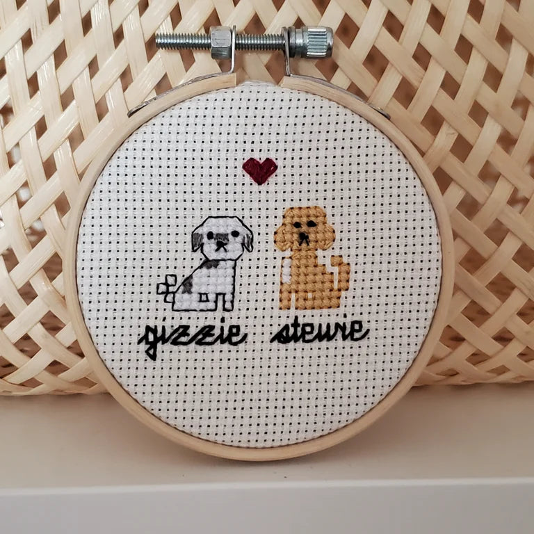 Cross Stitch Portrait - Mini Pet Stitch