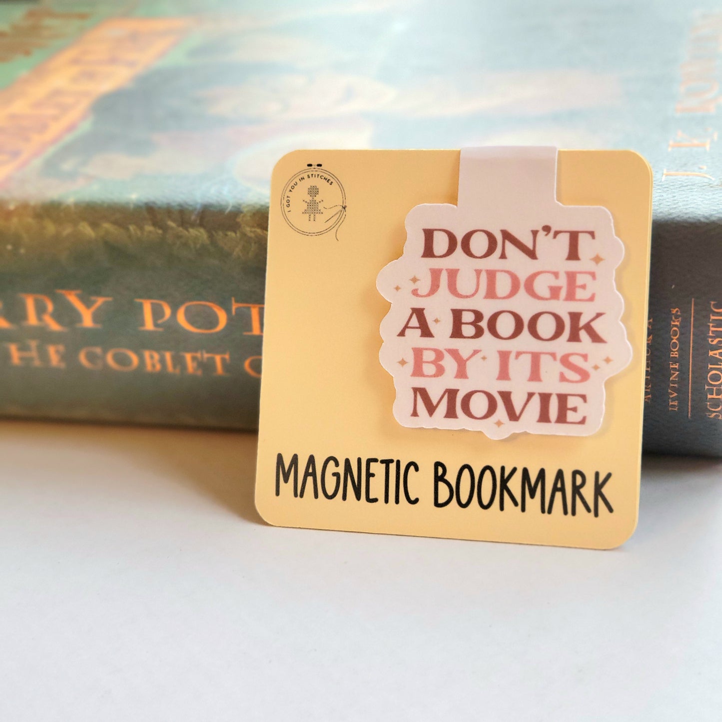 Magnetic Bookmark - Don't Judge a Book