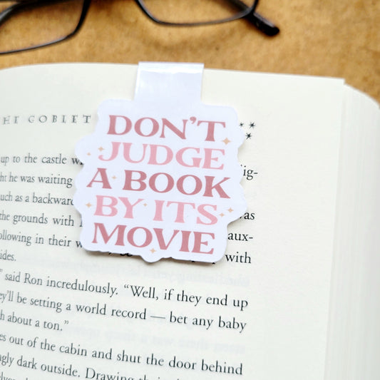 Magnetic Bookmark - Don't Judge a Book