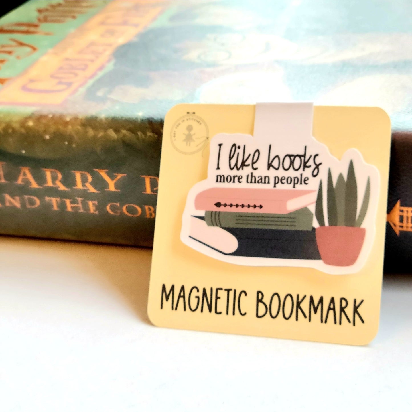 Magnetic Bookmark - I Like Books