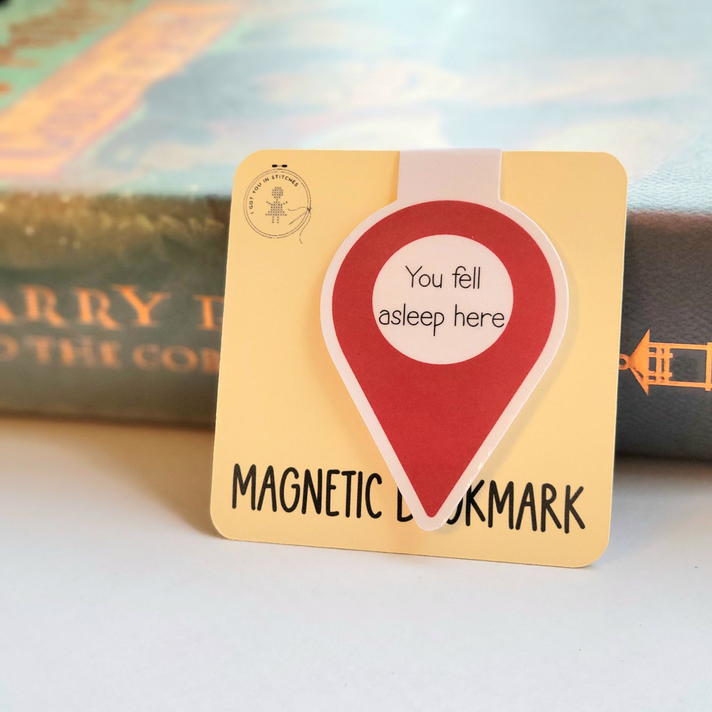 Magnetic Bookmark - Fell Asleep