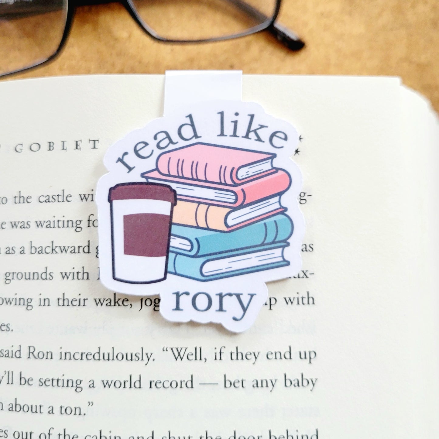 Magnetic Bookmark - Read Like Rory