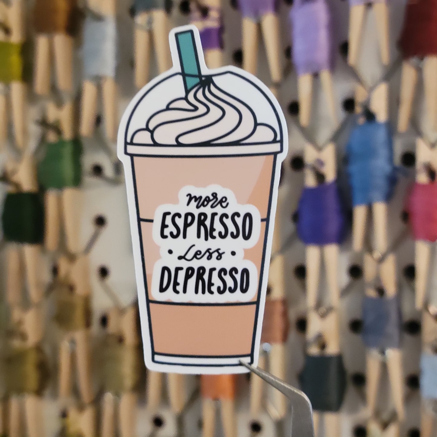 Espresso Depresso Sticker