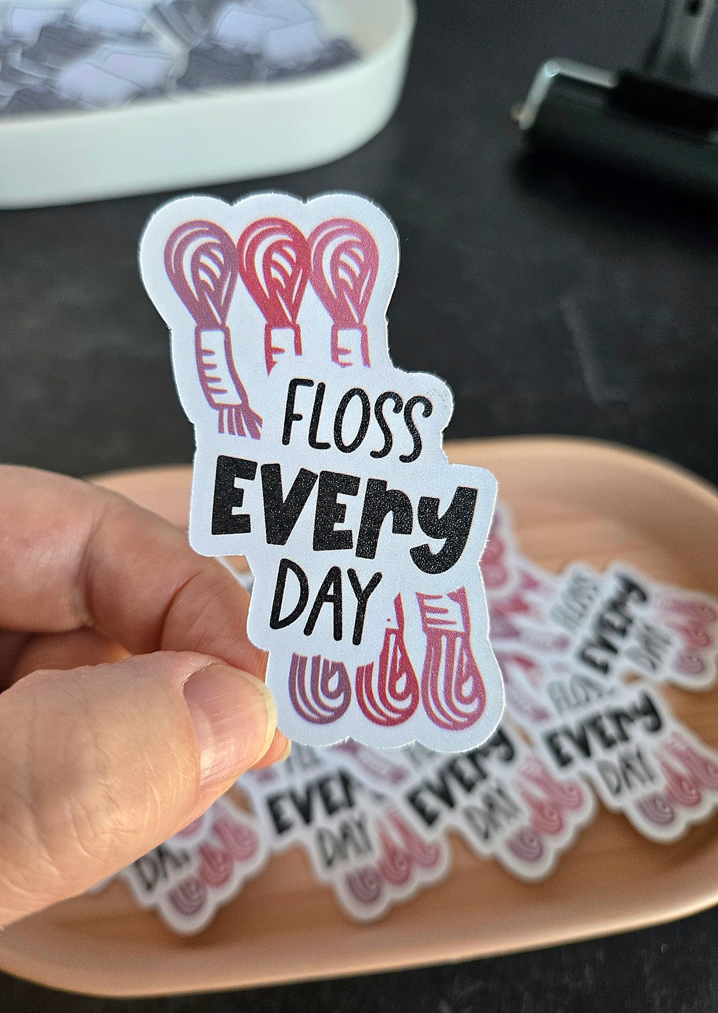 Floss Every Day Sticker