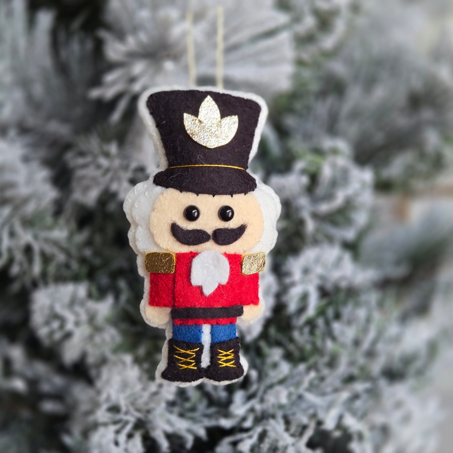 Felt Nutcracker Ornaments