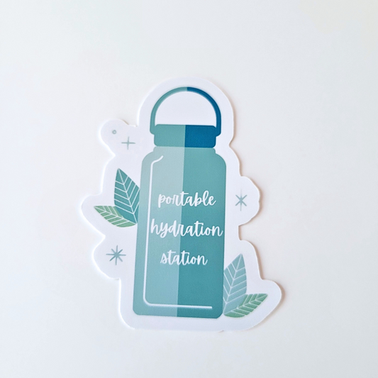 Portable Hydration Station Sticker
